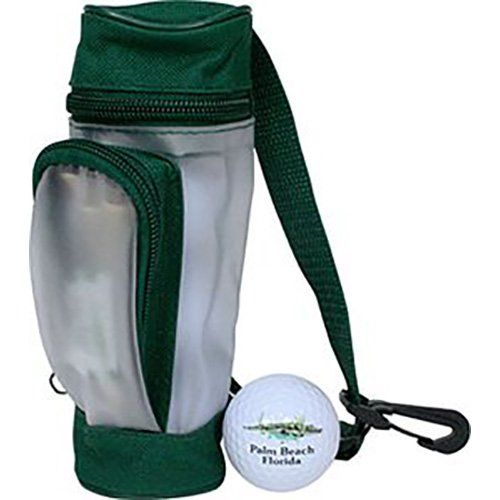 3 Ball Mini Golf Bag with Logo Golf Balls