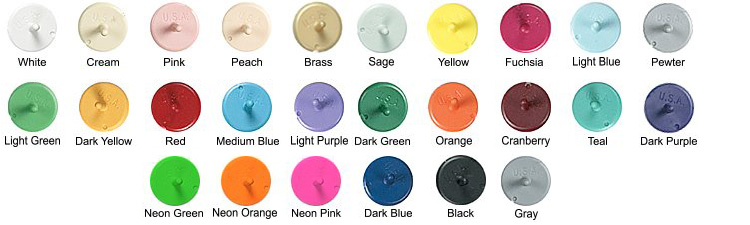 Plastic Ball Marker Colors