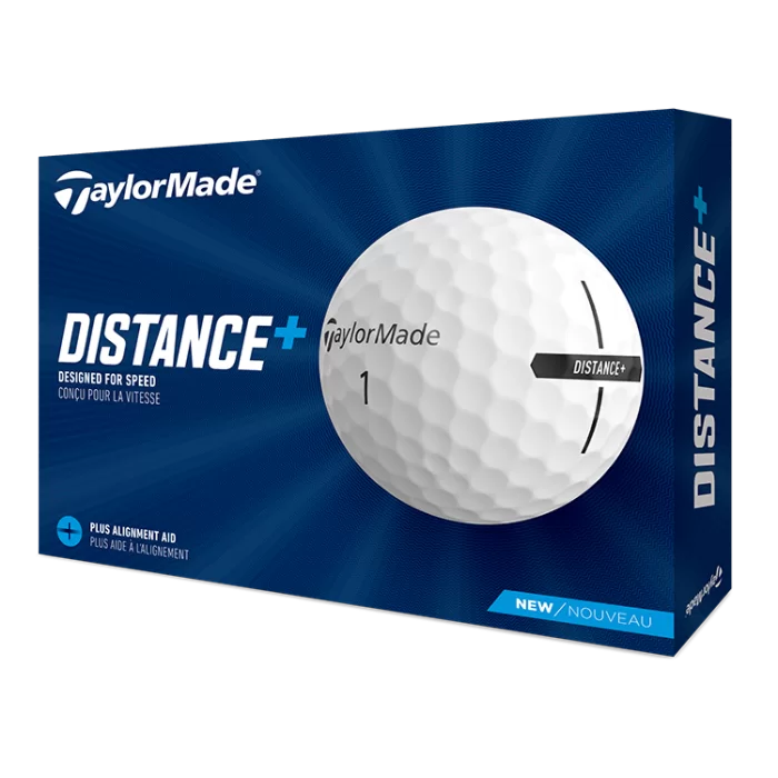 TaylorMade logo golf balls