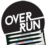 Overrun Logo Golf Tees