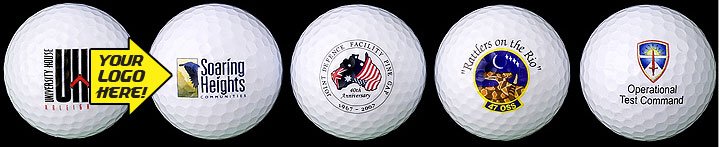 Blank & Colored Golf Balls