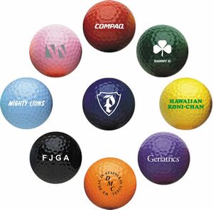 Custom logo golf balls