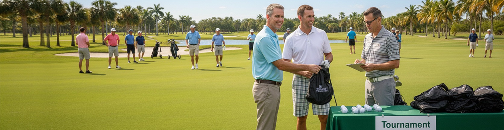 Custom Golf Tournament Packs for Golf Events