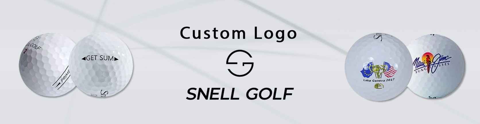 Featuring personalized Snell Golf Balls from Par Golf Supply