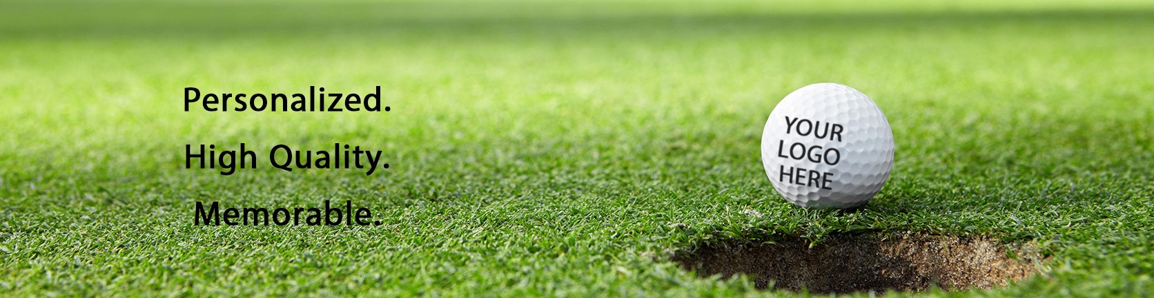Featuring custom Titleist Pro v1 logo golf balls from Par Golf Supply