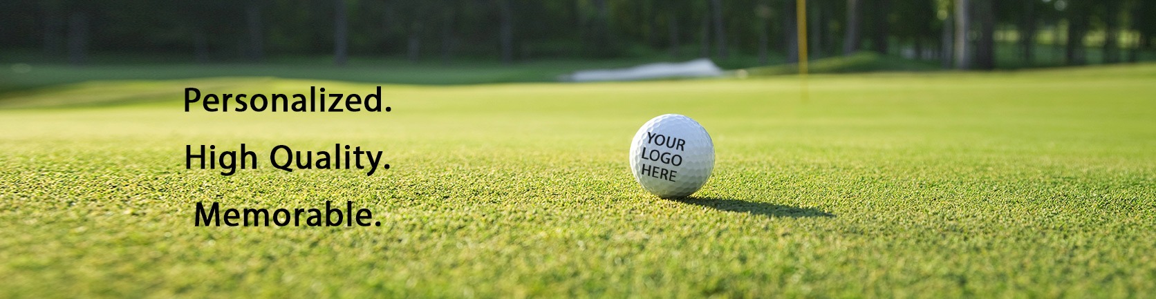 Featuring custom Titleist Pro v1 logo golf balls from Par Golf Supply