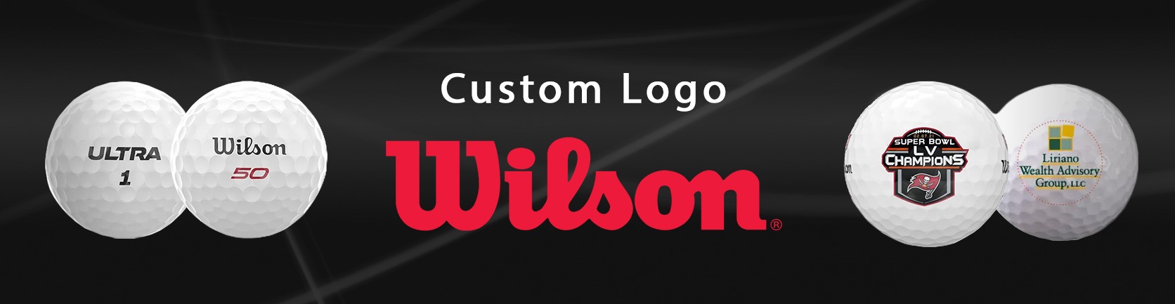 Featuring personalized Wilson Golf Balls from Par Golf Supply
