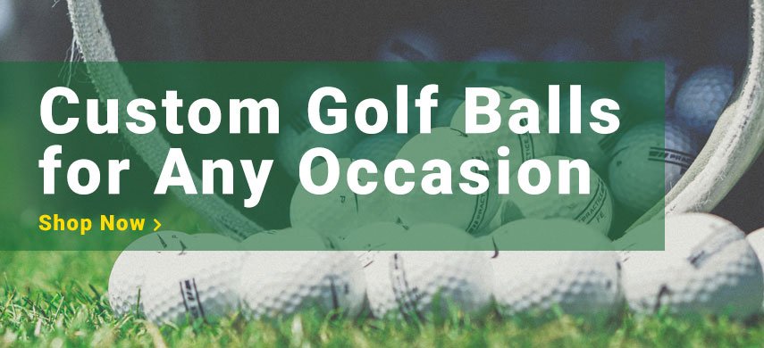 Custom golf balls for any occasion, shop now