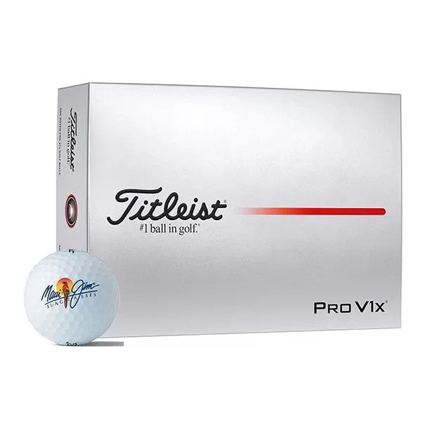 Titleist Pro V1x logo golf balls