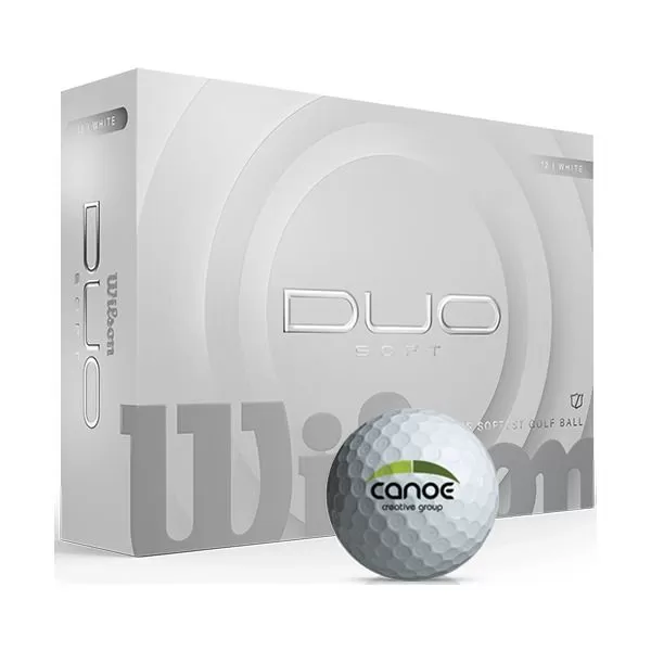 Wilson Duo Soft logo golf balls