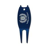 Logo Overruns - Aluminum Engraved Divot Tool