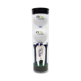 Golf Balls and Accessories in Clear Tube