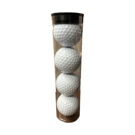 3 Golf Balls in Clear Tube