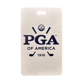Aluminum Powder Coated Bag Tag - Rectangle