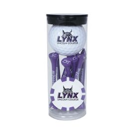 Golf Ball Tees and Poker Chip Clear Tube