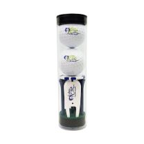 Golf Balls and Accessories in Clear Tube