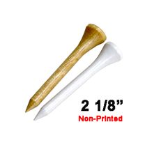 2 1/8" Wood Tees Non Printed (Pack of 100) 