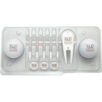 Business Card Gift Pack with 2 Logo Golf Balls