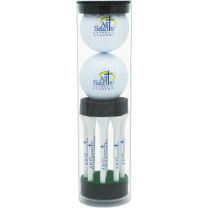 2 Ball Clear Tube with Tees