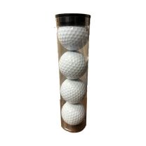 3 Golf Balls in Clear Tube