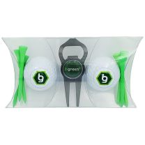 Colonial Pillow Pack with Geo Divot Tool , Golf Balls & Golf Tees