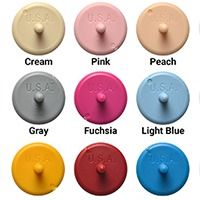 Nine Plastic Ball Marker Colors