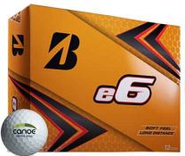 Bridgestone e6 Logo Golf Balls Overruns