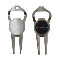 Geo Divot Tool with Bottle Opener