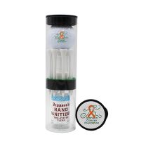 Clear Tube with Hand Sanitizer Golf Tees and Golf Ball