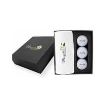 Golf ball & Towel Mini Presentation Box
