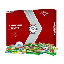 Callaway Chrome Soft Golf Balls and Tees