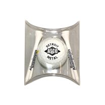 Clear Pillow Pack with 1 Logo Golf Ball 