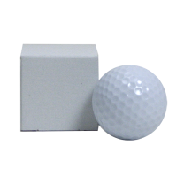 Plain White Golf Ball Sleeve - 1 Ball