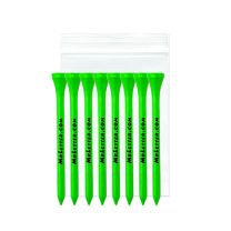 8 Golf Tees in Clear Polybag