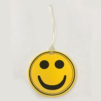 Bag Tag with Smiley Face