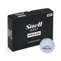 Snell MTB Black Golf Balls Dozen