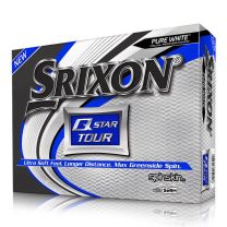 Srixon Q Star Tour  Logo Golf Balls White