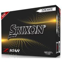 Srixon Z Star 7 Logo Golf Balls White