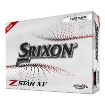 Srixon Z Star XV Logo Golf Balls White