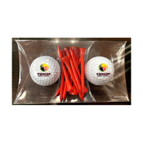 Wisconsin Clear Pillow Pack with Golf Balls & Tees
