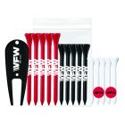 (5) 2 3/4" Golf Tees  & (5) 3 1/4" Golf Tees in Polybag