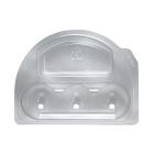 Clear Clamshell Holds 3 Golf Balls 18 Tees