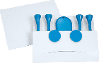 Matchbook Pack with Tees, Markers and Divot Tool