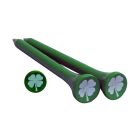 Golf Tees with Shamrock Imprint