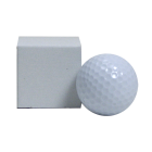 Plain White Golf Ball Sleeve - 1 Ball