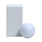 Plain White Golf Ball Sleeve - 2 Ball
