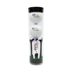 Golf Balls and Accessories in Clear Tube