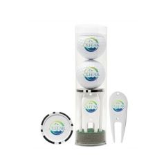 Golf Balls and Accessories in Clear Tube