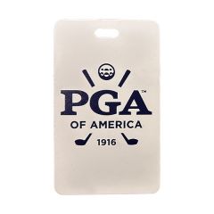 Aluminum Powder Coated Bag Tag - Rectangle