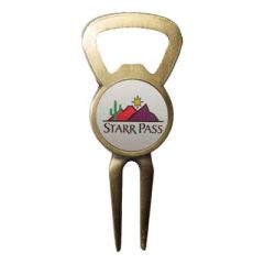 Bottle Opener Divot Tool with Printed Ball Marker